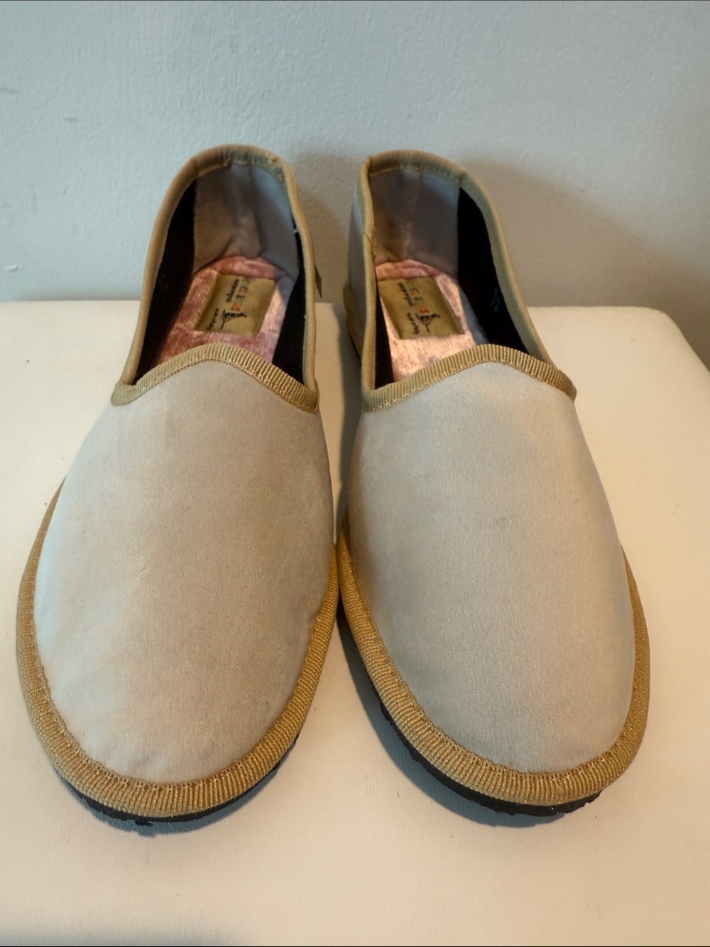 Venezianas Escarpe Originali Made in Italy Slip on Loafers/Slippers Size 32/ W5